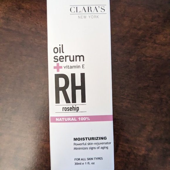 CLARA'S NEW YORK Moisturizing Rosehip Facial Oil Serum - Picture 2 of 2